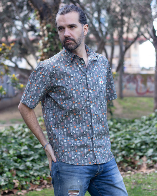 Camisa Animales Origami