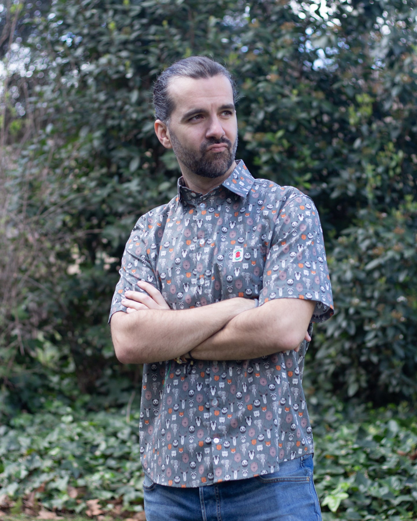 Camisa Animales Origami