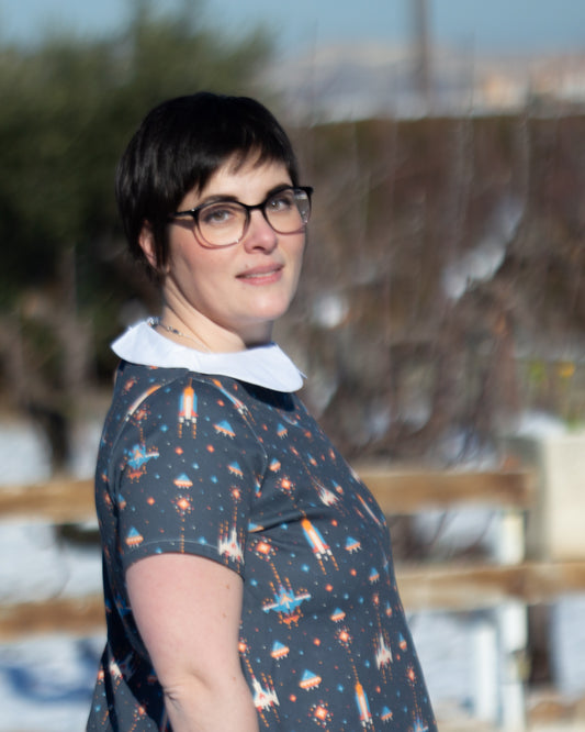 Vestido Evasé Space Battle