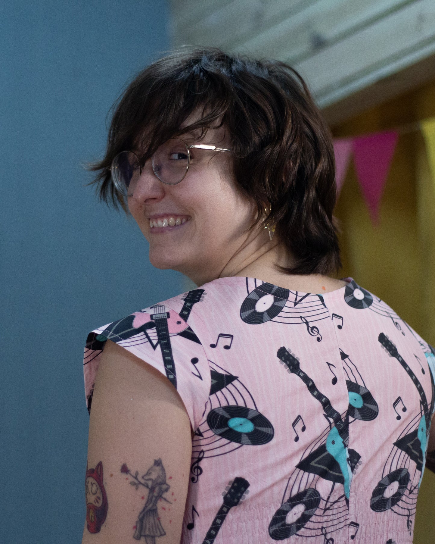 Vestido Retro Rock and Roll