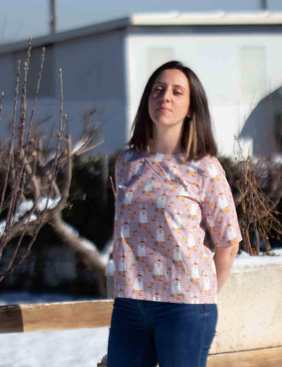 Blusa Llamas