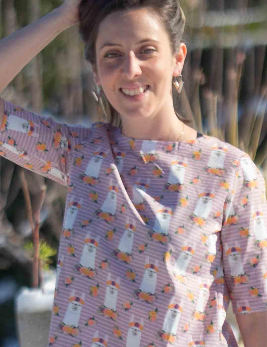 Blusa Llamas