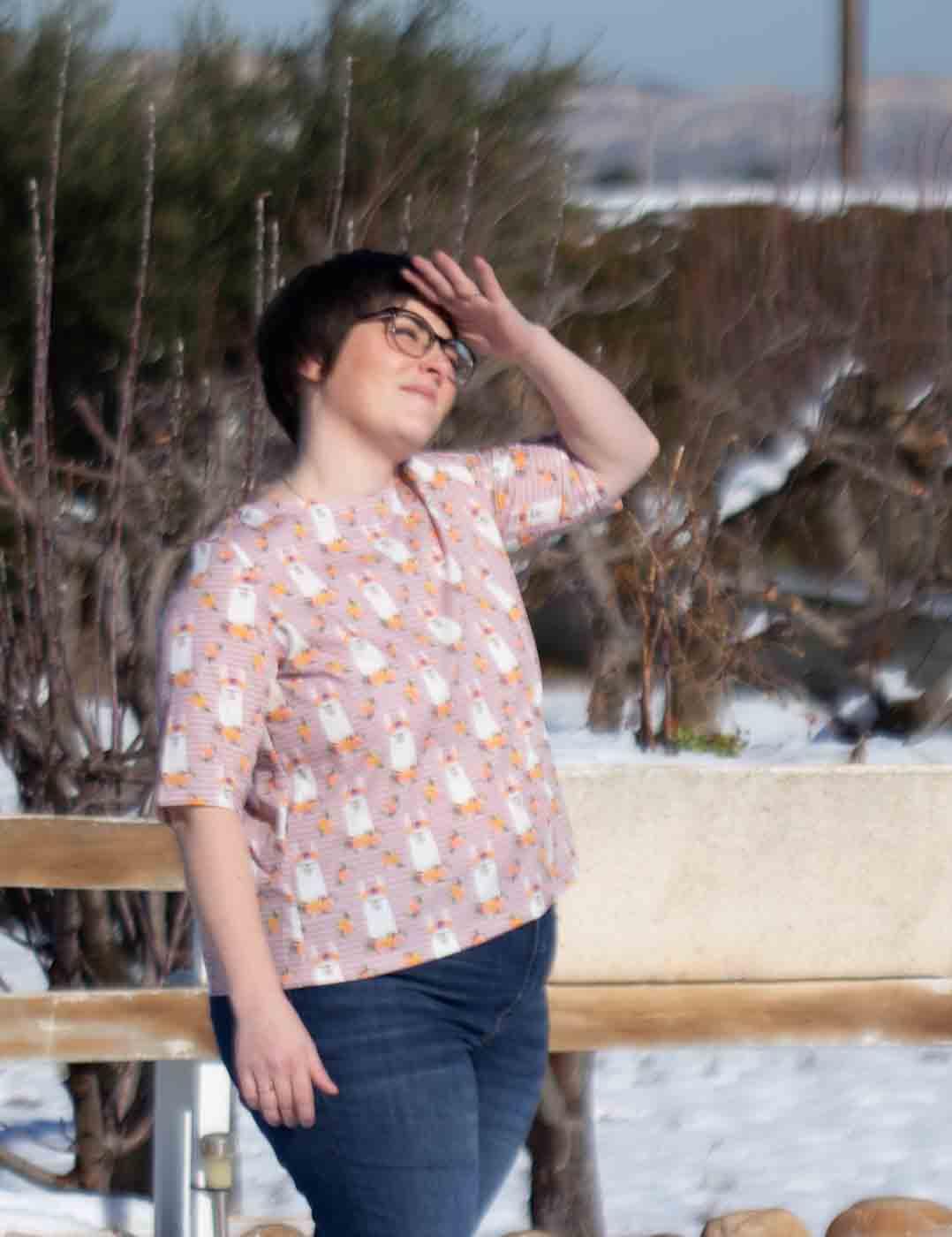 Blusa Llamas