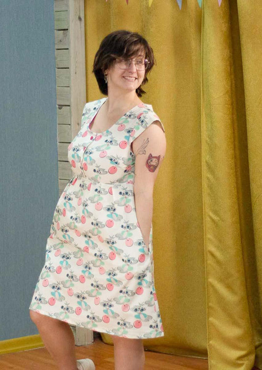 Vestido Retro Bowling