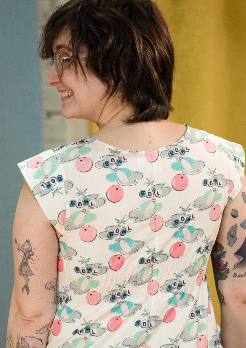 Vestido Retro Bowling