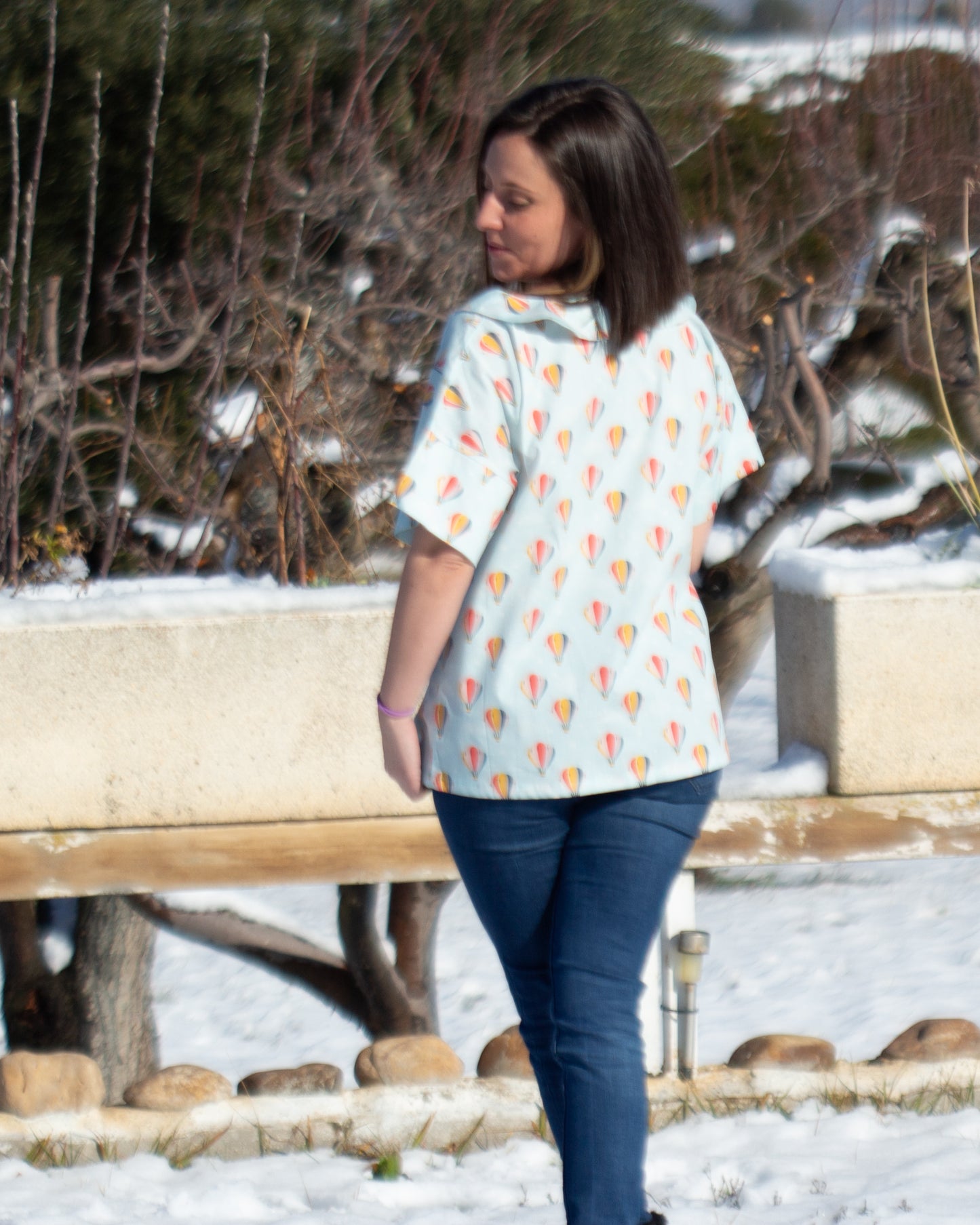 Blusa Iris Globos