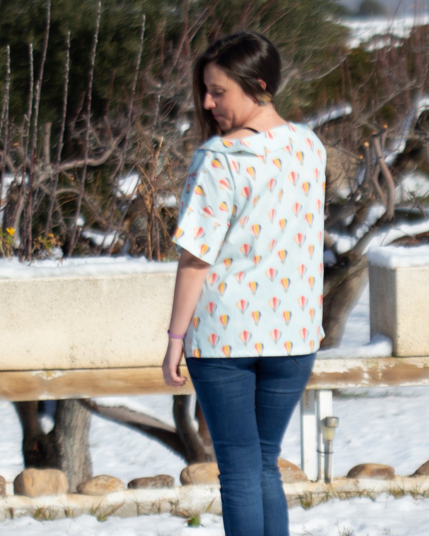 Blusa Iris Globos