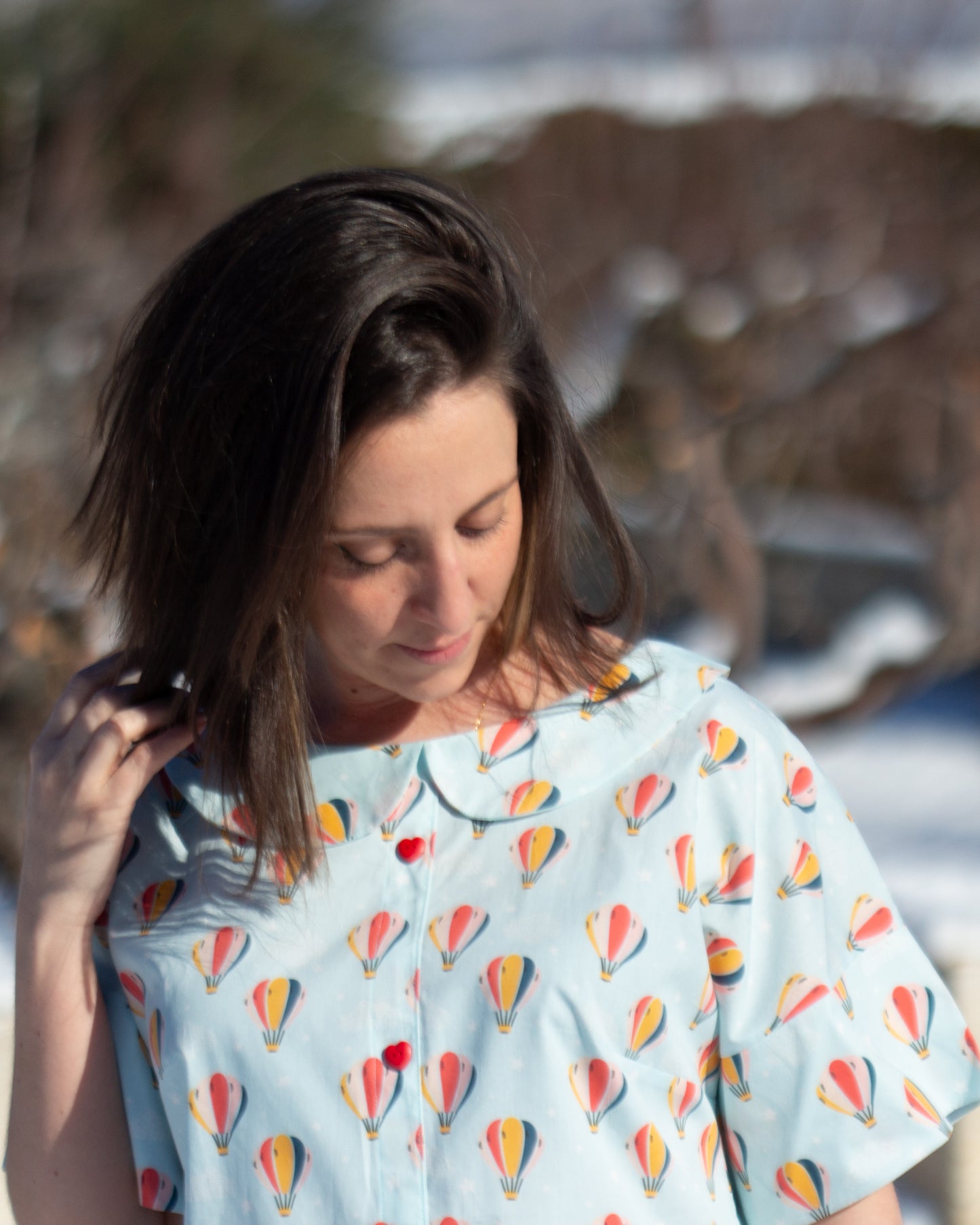 Blusa Iris Globos