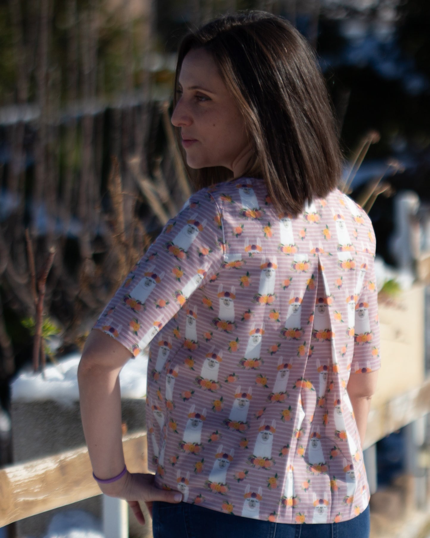 Blusa Llamas