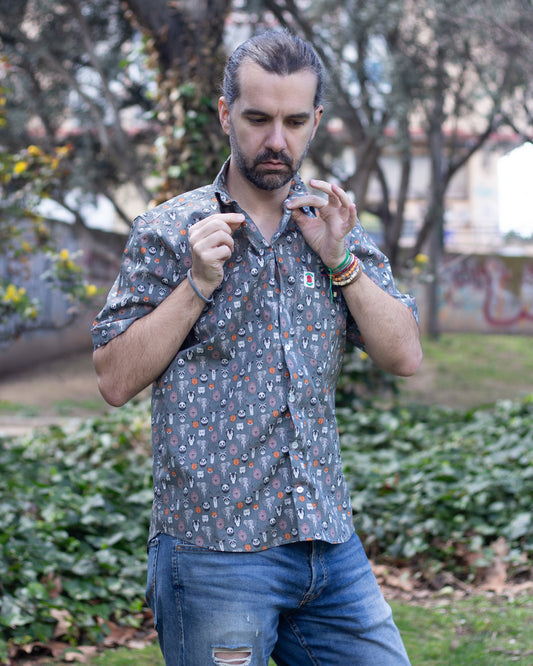 Camisa Animales Origami
