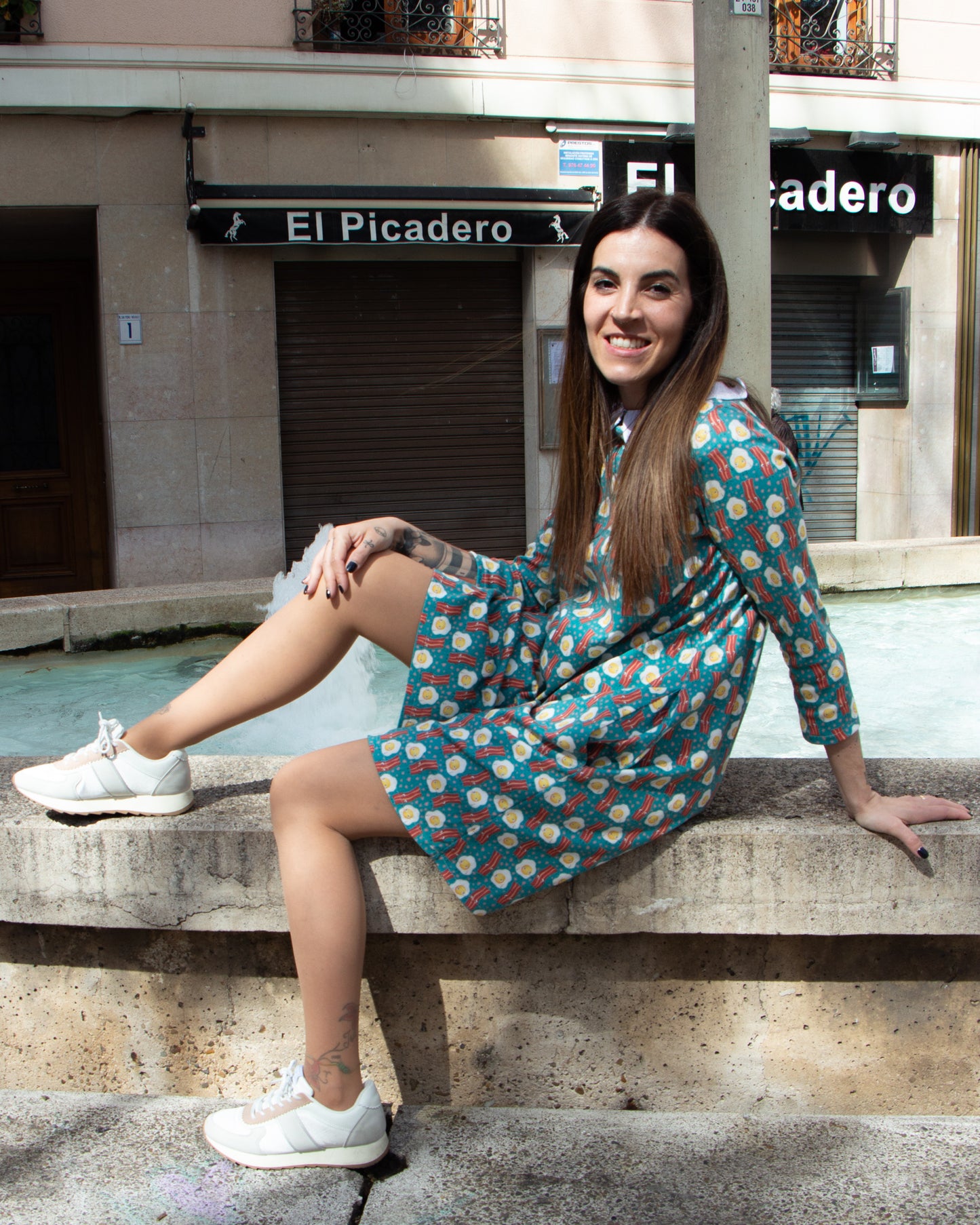 Vestido Evasé Breakfast
