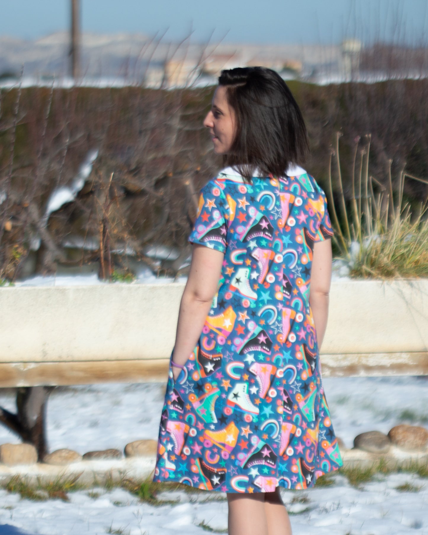 Vestido Rainbow Rollerskates