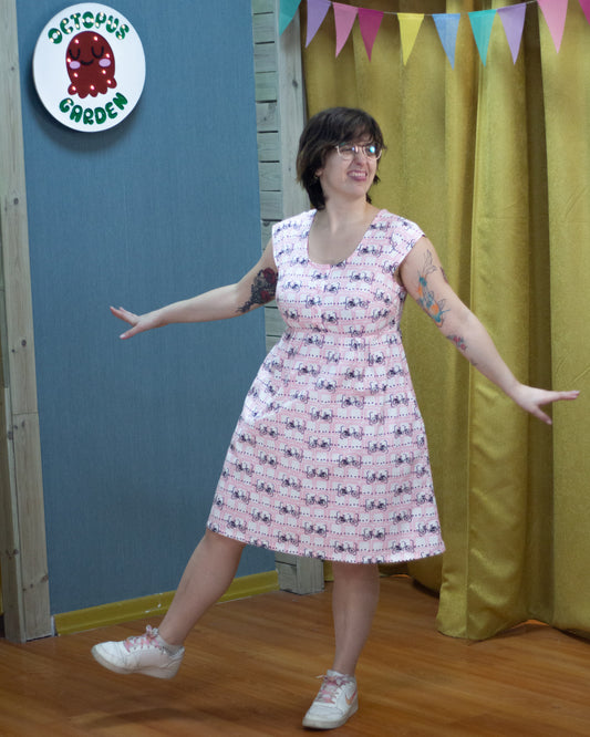 Vestido Retro Bicicletas