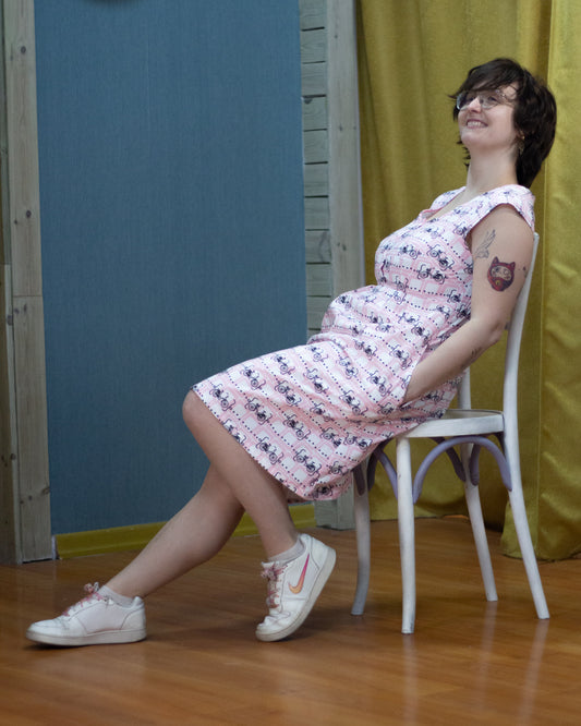 Vestido Retro Bicicletas