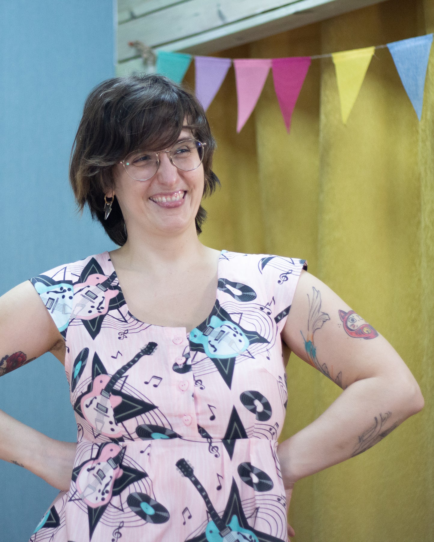 Vestido Retro Rock and Roll